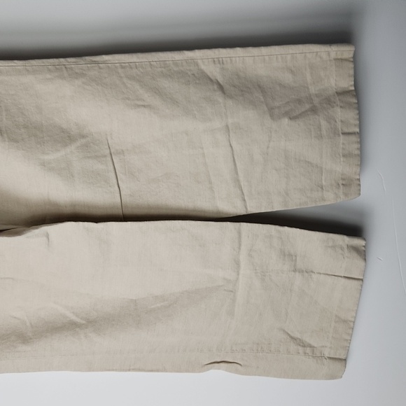 Audra Linen/Cotton Blend Pants by Liz Claiborne size 10 - Picture 3 of 8